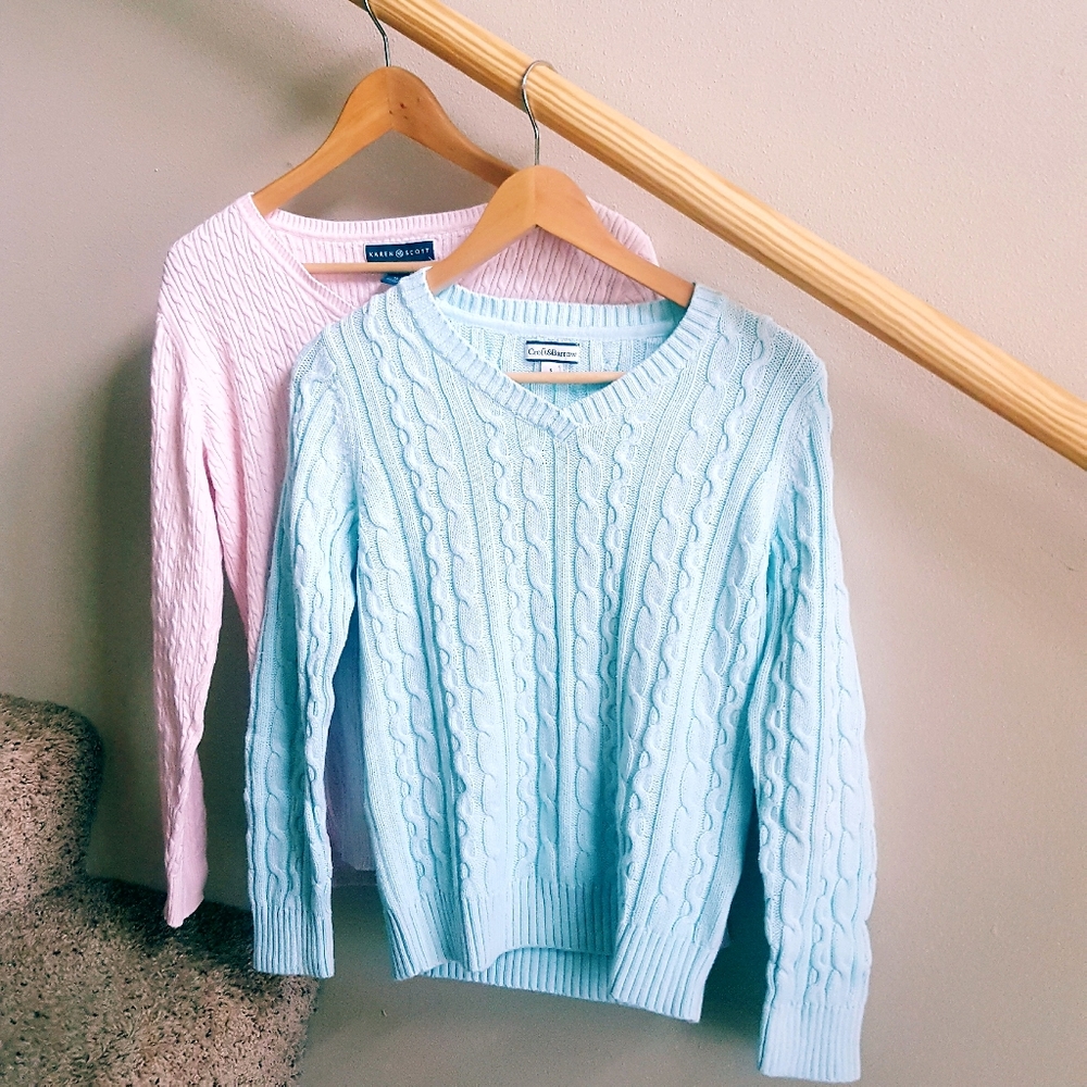 NWOT Cotton Candy Sweater Set!